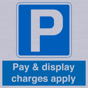 Pay & display charges apply